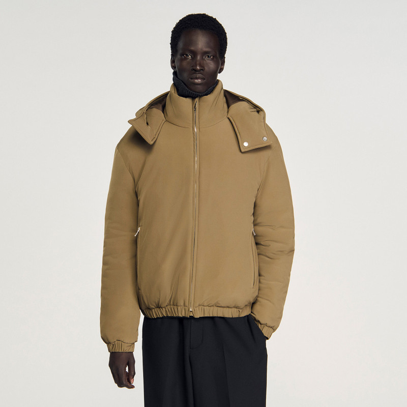 PUFFER JACKET WITH REMOVABLE HOOD 5