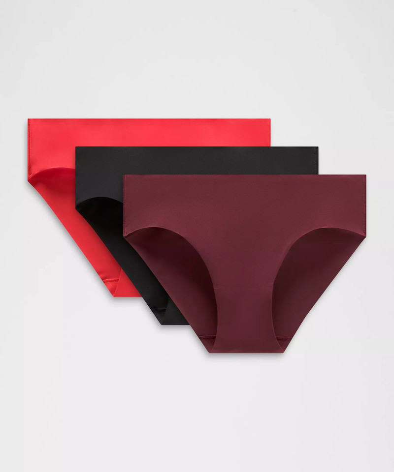 InvisiWear Mid-Rise Bikini Underwear *3 Pack 1