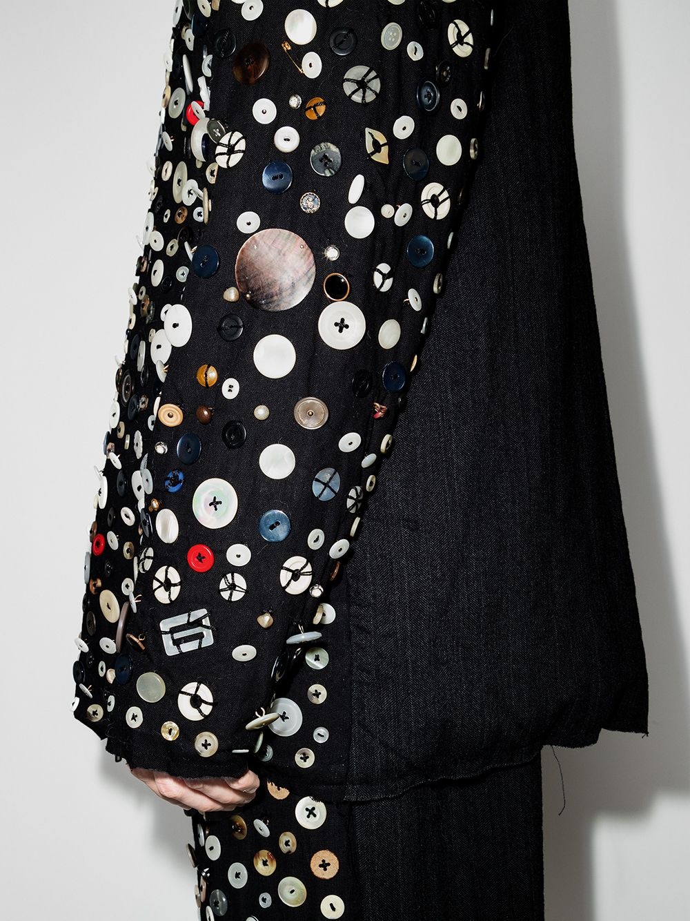 Albert button-embellished jacket - 4