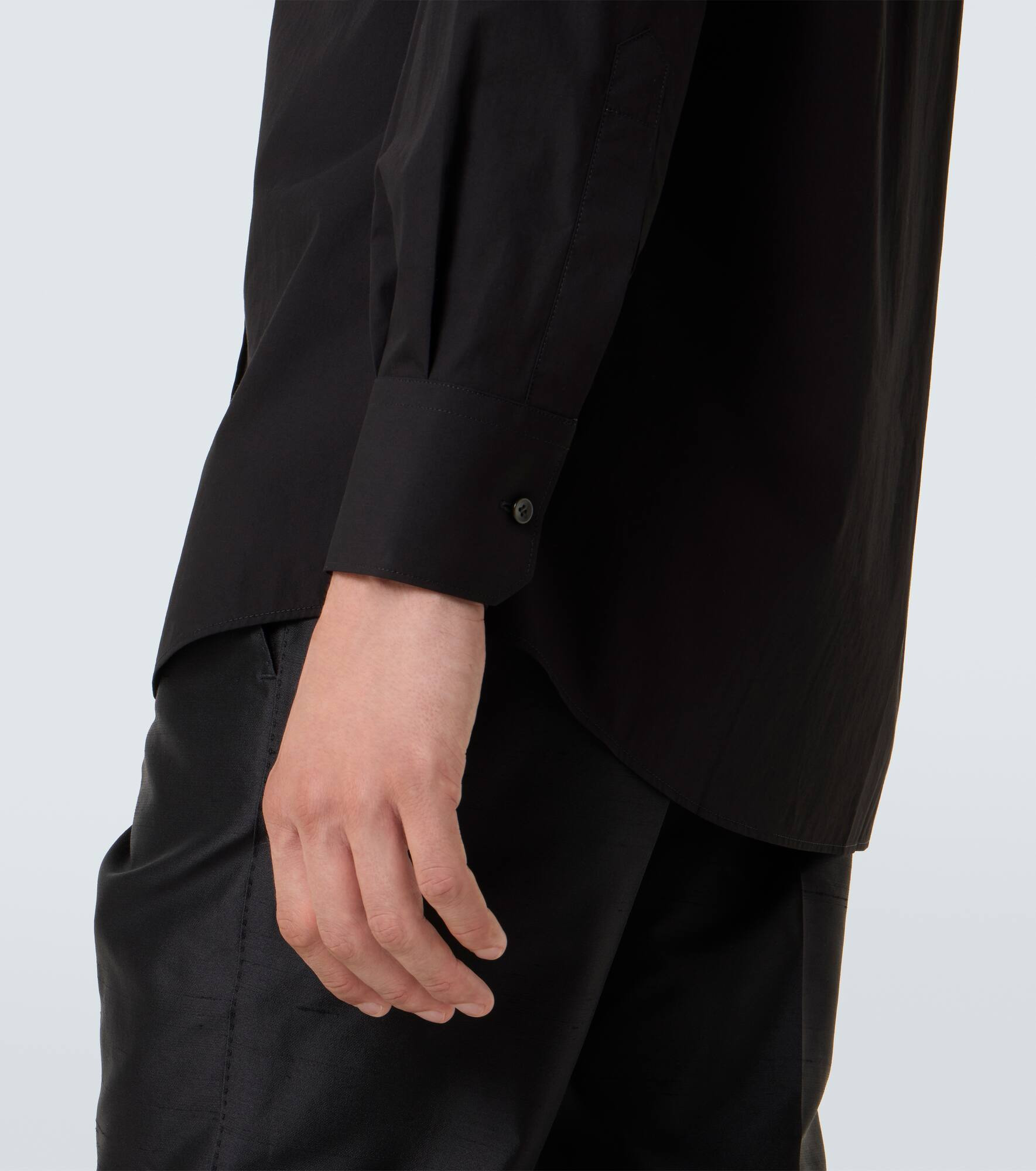 Cotton poplin shirt - 7