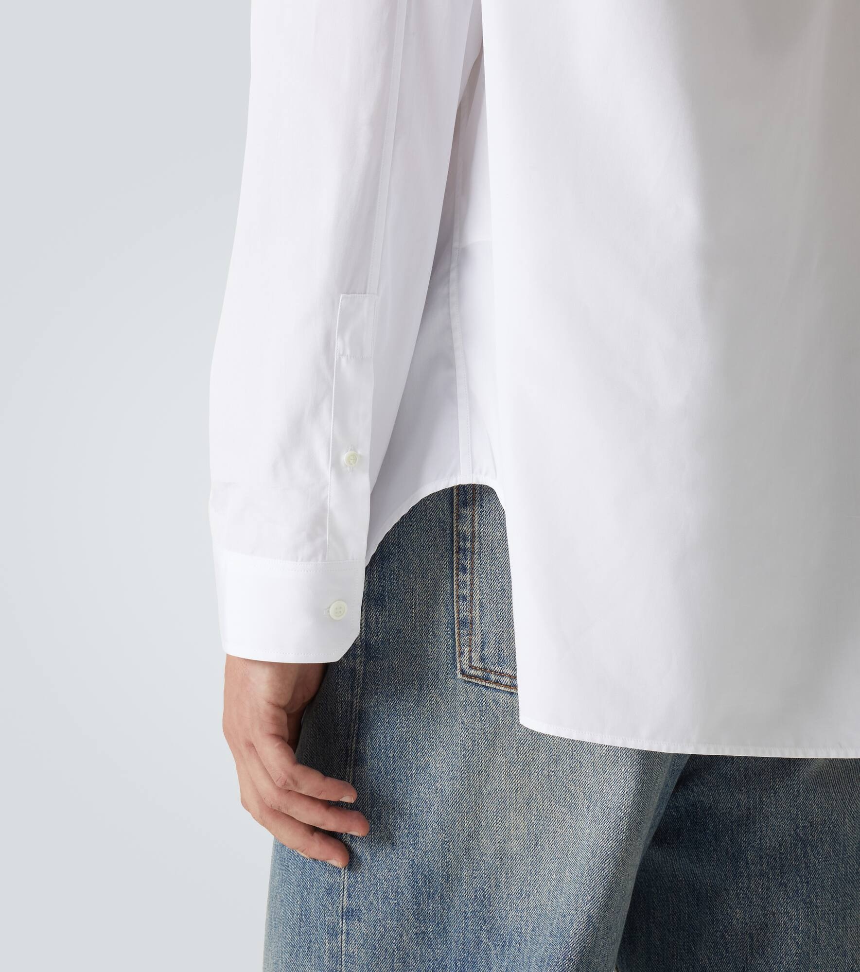 Anagram cotton poplin shirt - 6