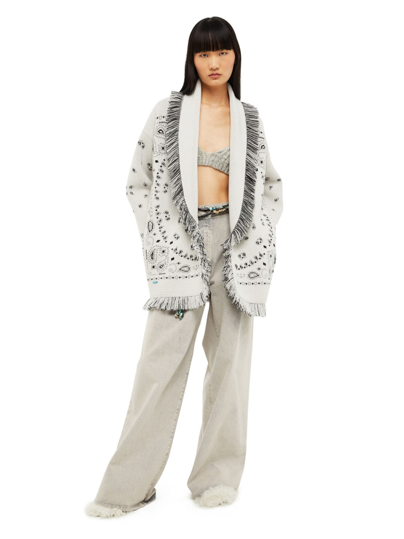 Bandana Jacquard Cardigan 1
