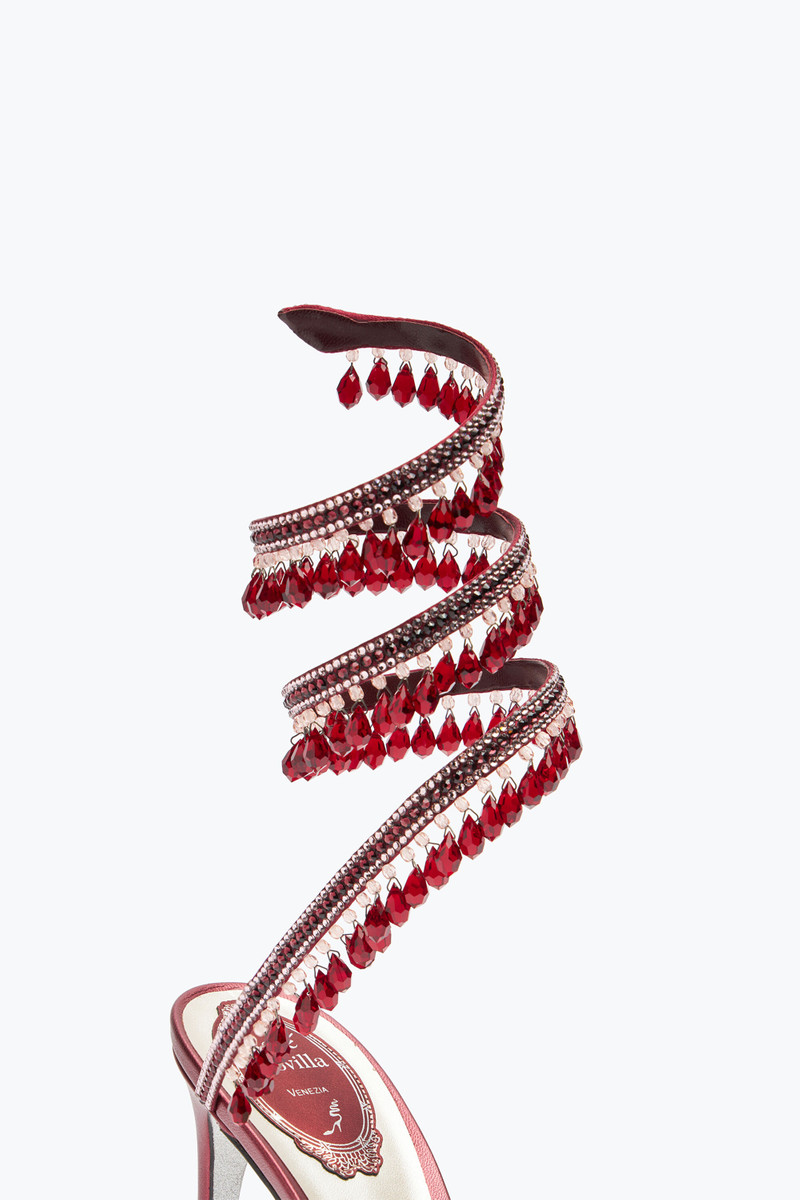 Chandelier Crystal Ruby Red Pump 100 5