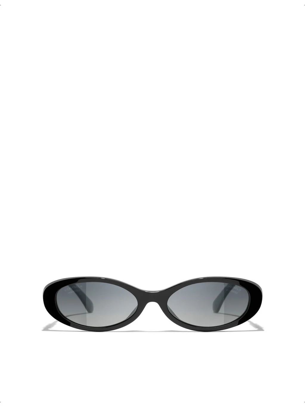 CH5565 Oval-Frame Acetate Sunglasses - 1