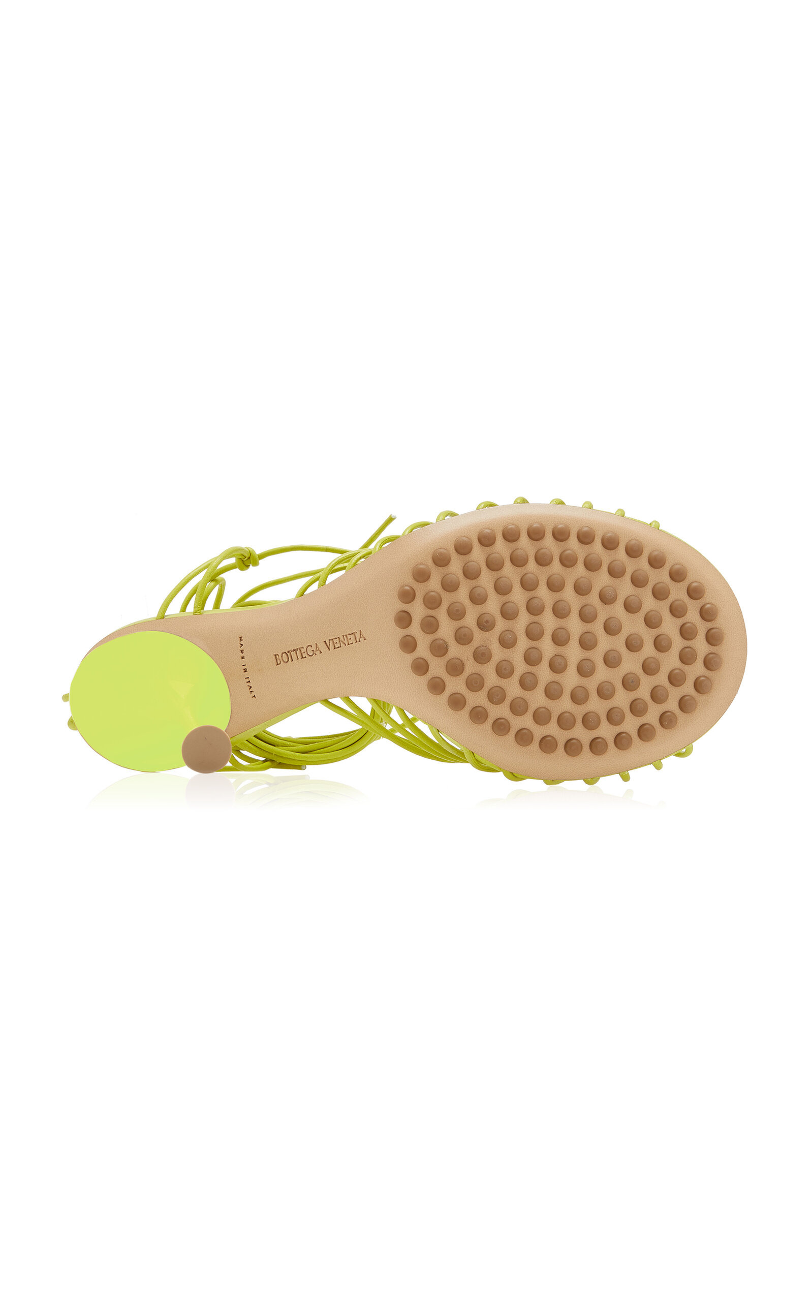 Dot Lace-Up Leather Sandals green - 6