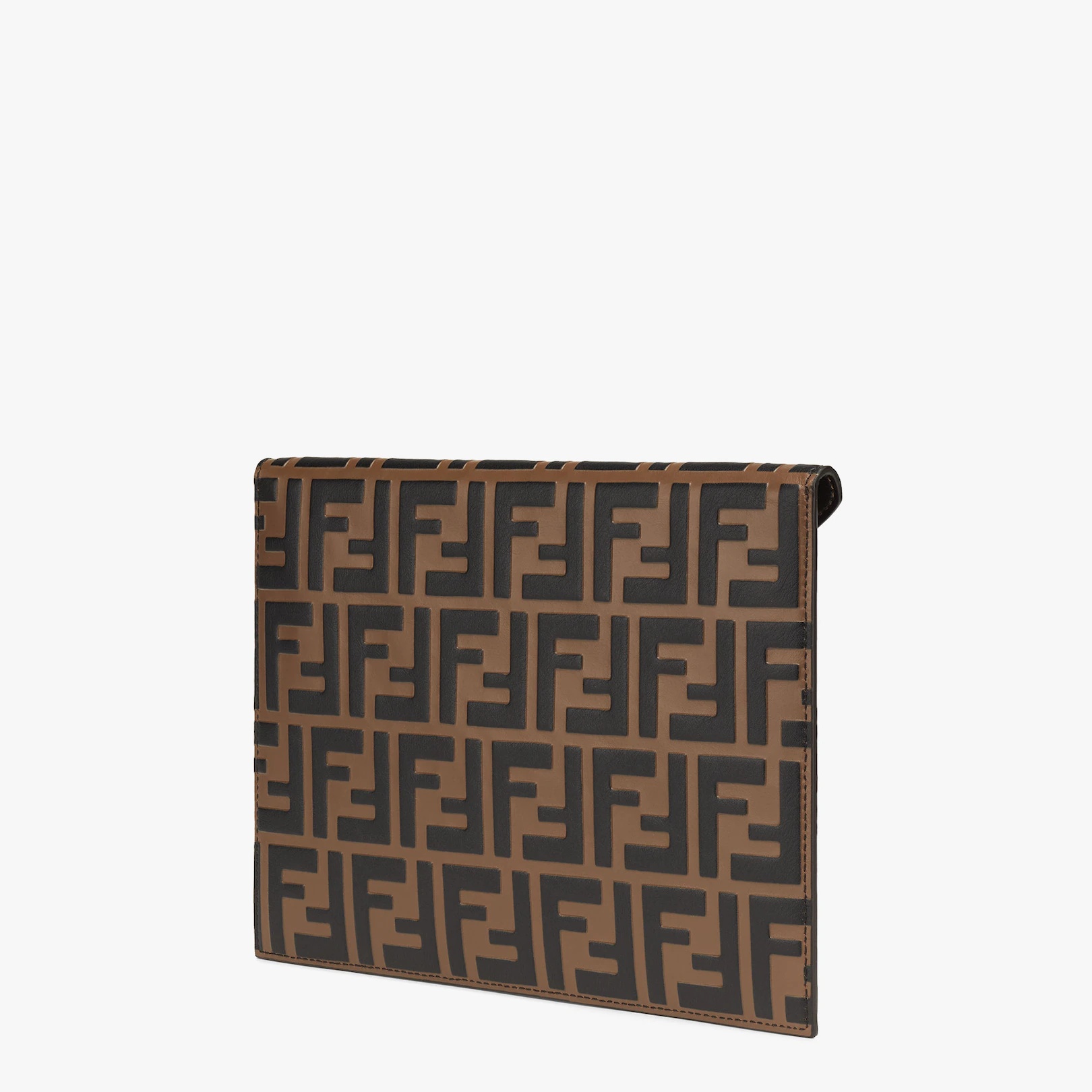 Brown leather pouch - 2