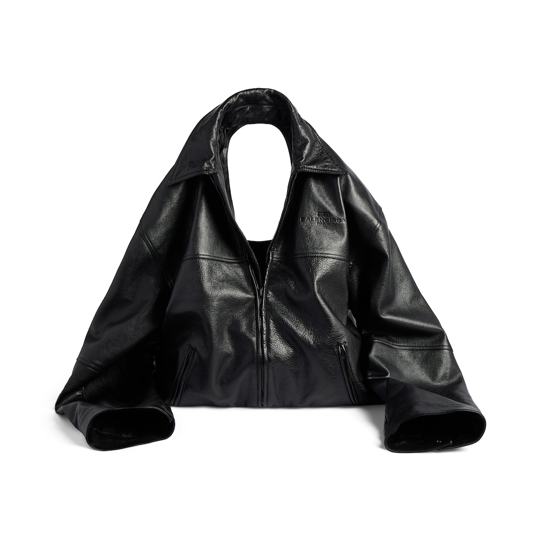 Men's Garde Robe Leather Jacket Bag  in Black - 1