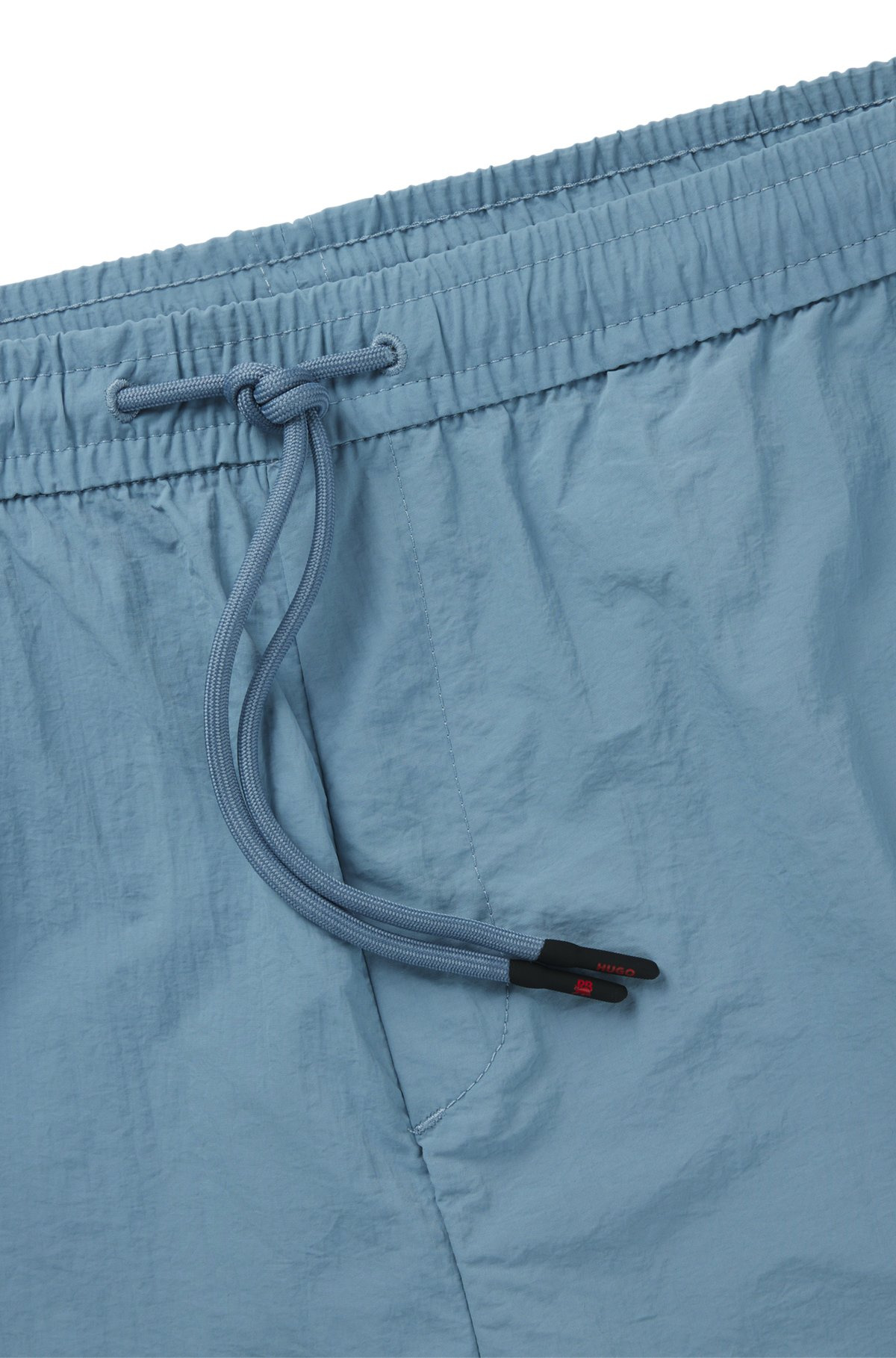 HUGO X RB DRAWSTRING SHORTS WITH PIPING DETAILS - 6