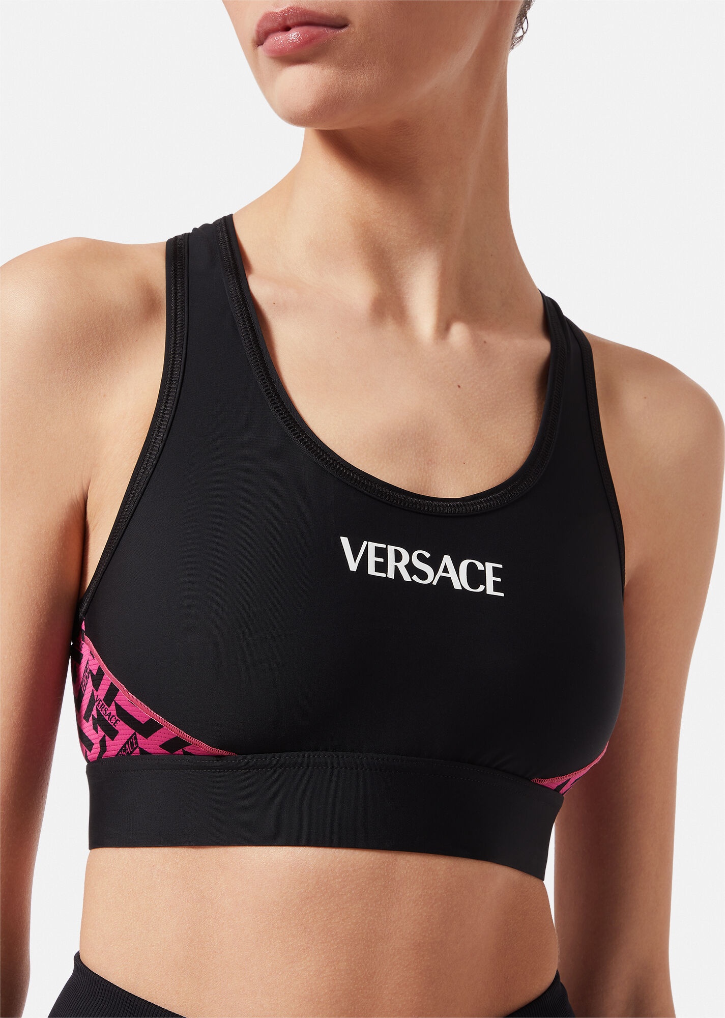 Greca Signature Accent Sports Bra - 5