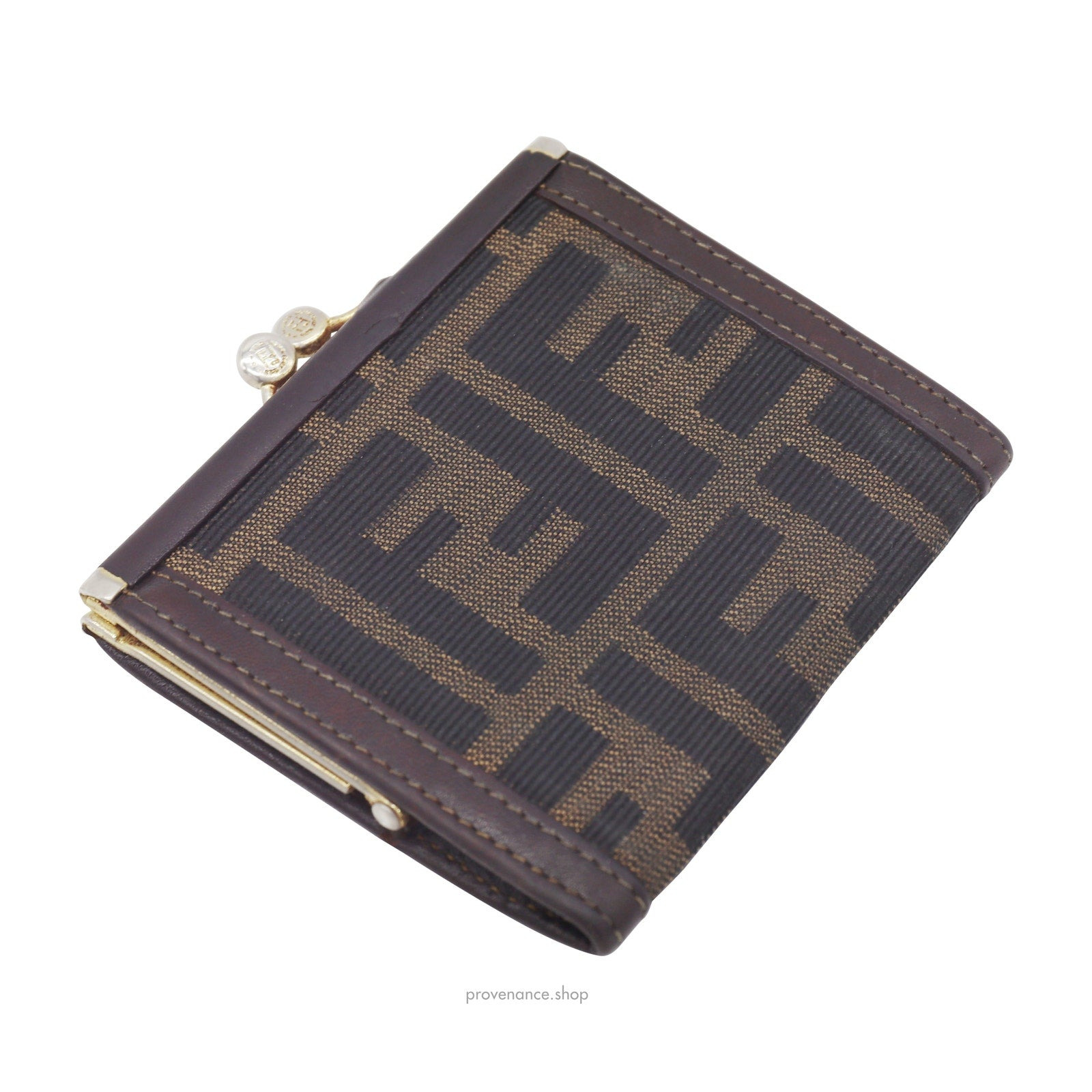 Fendi Snap Wallet - FF Zucca - 4