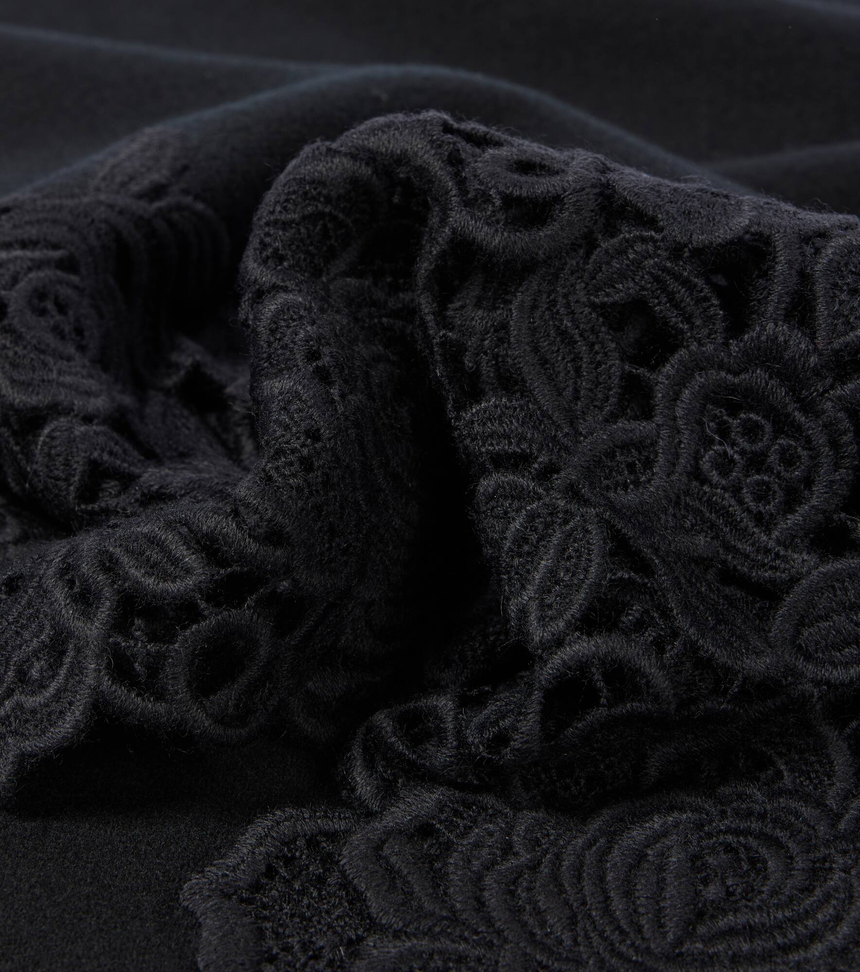 Wool and cashmere scarf - 4