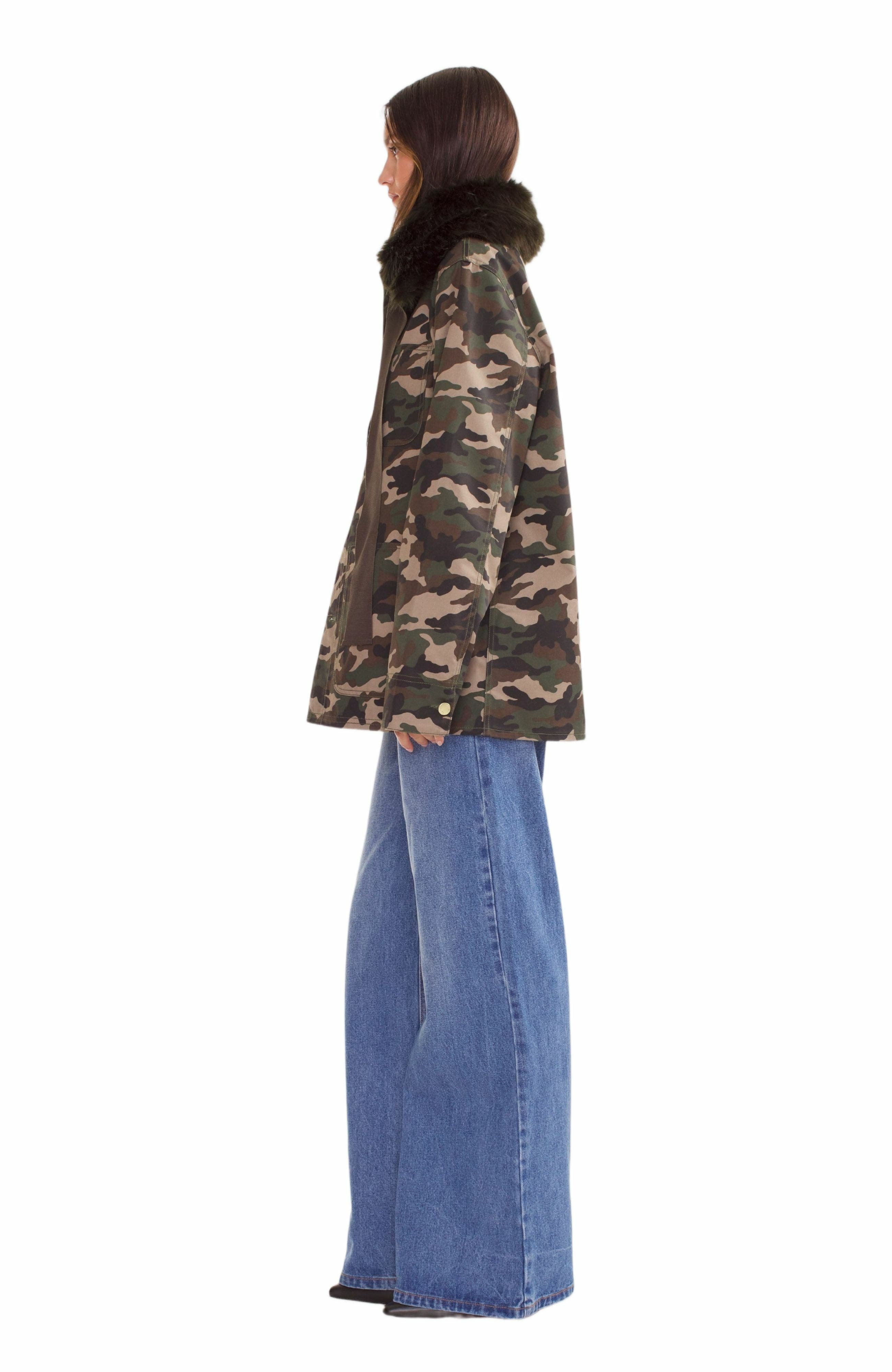 Cynthia Rowley Outward Bound Jacket in Green Camo at Nordstrom - 5