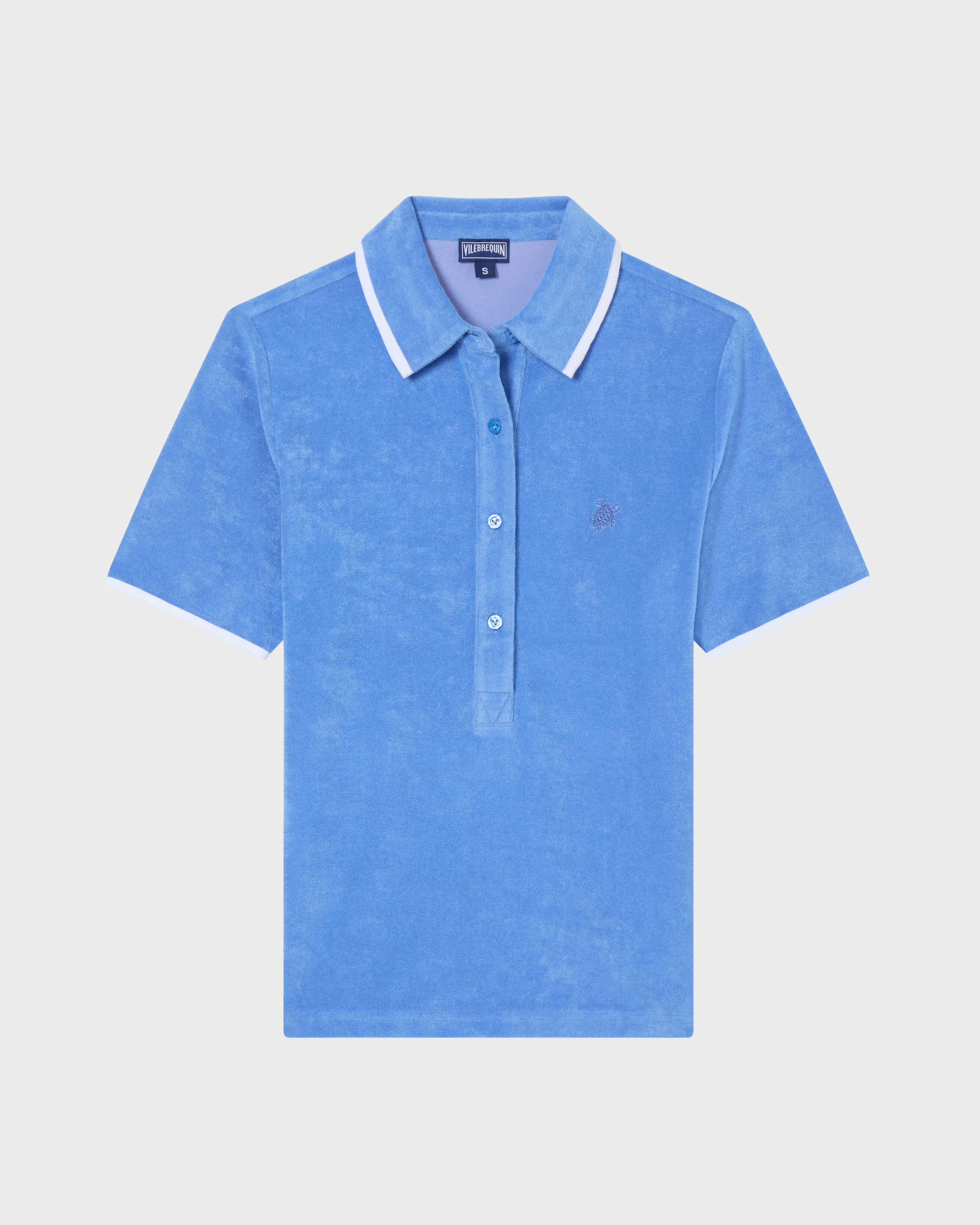 WOMEN TERRY POLO SOLID - 1