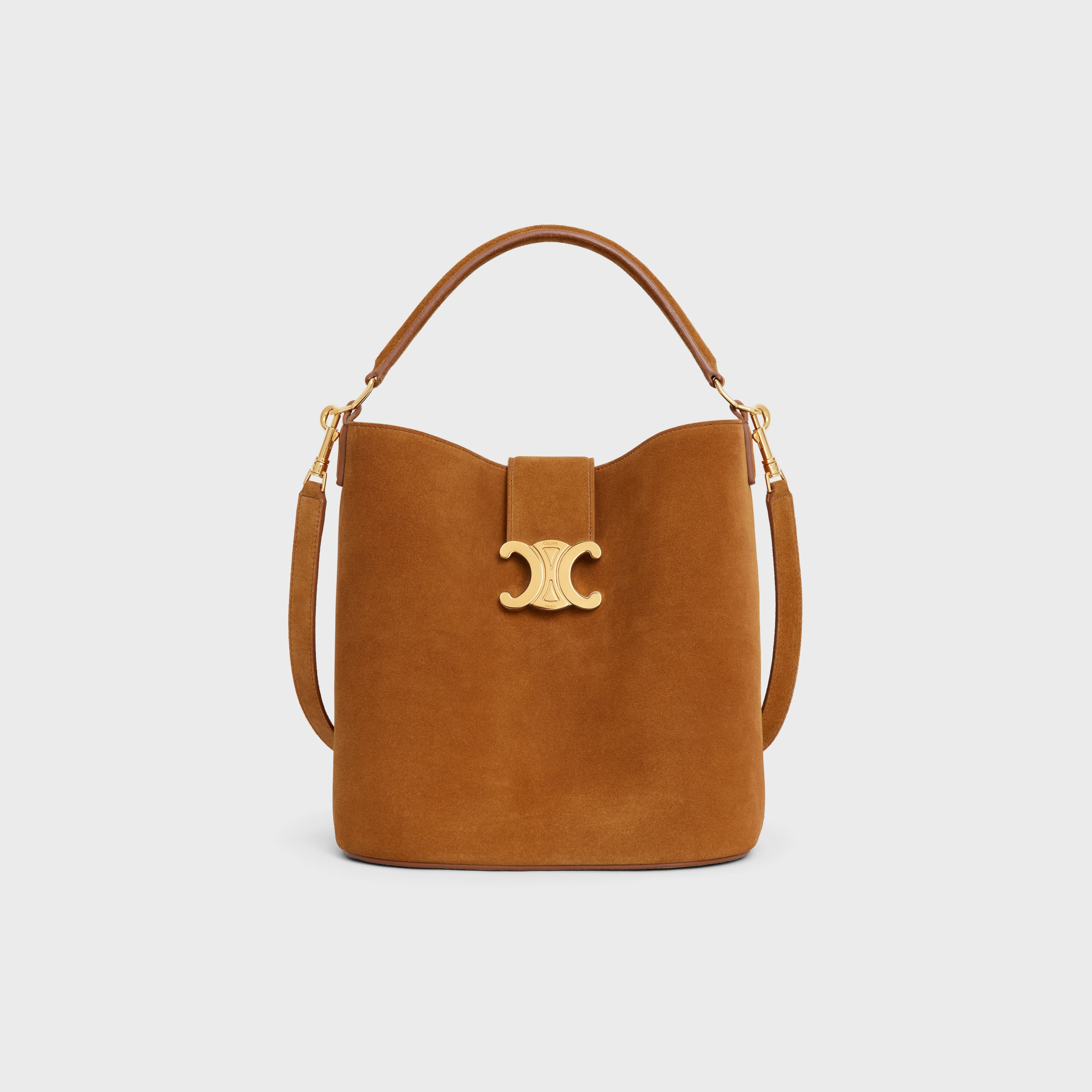 MEDIUM LOUISE BAG in SUEDE CALFSKIN - 1