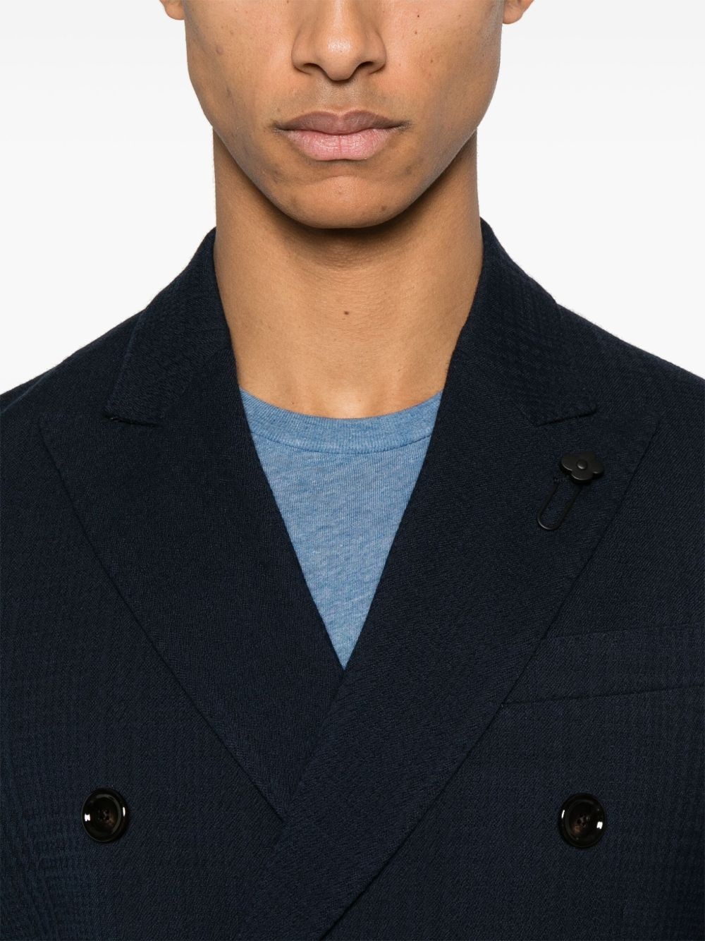 double-breasted blazer - 5