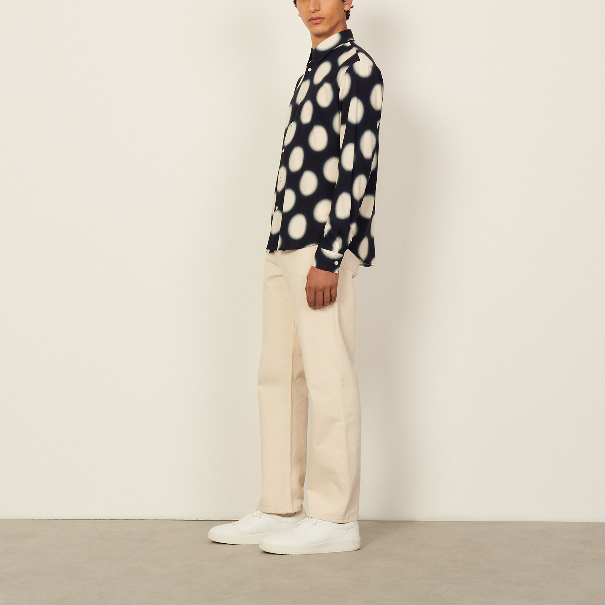 Printed viscose shirt - 4