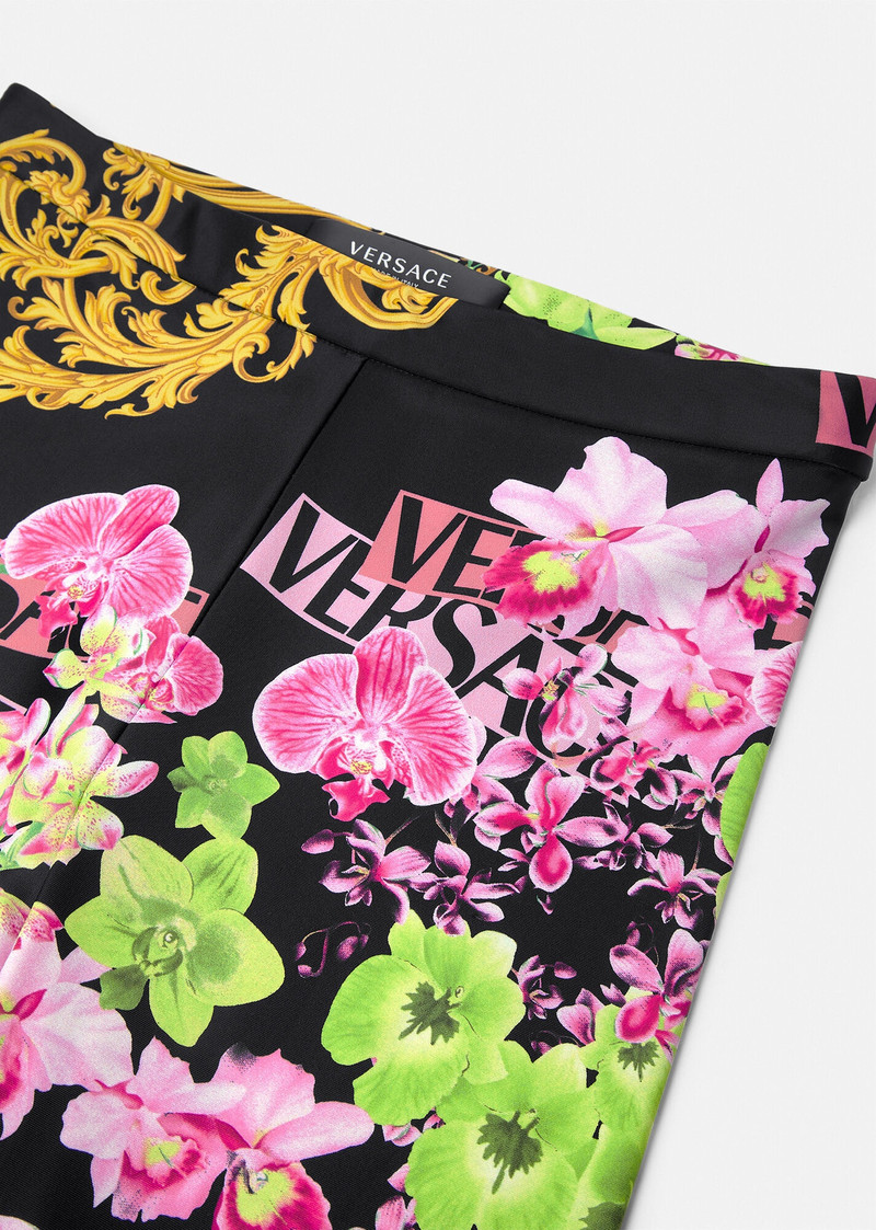 VERSACE Medusa Orchid Leggings outlook