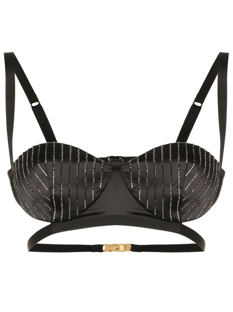 rhinestone-embellished bra top 1
