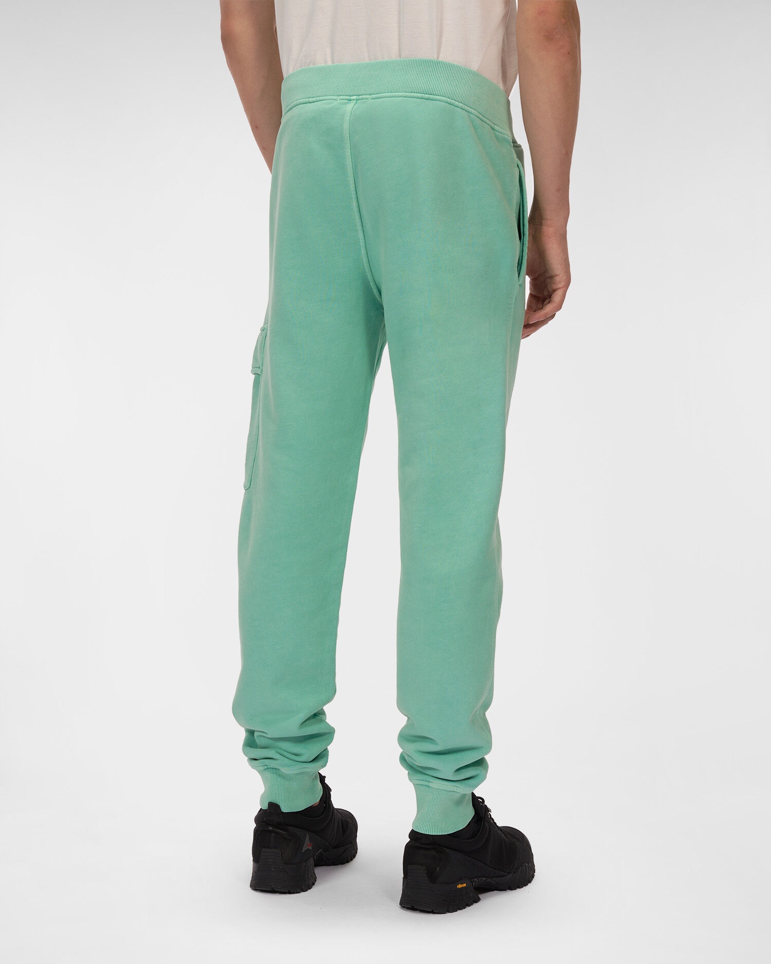 Brushed & Emerized Diagonal Fleece Track Pants - 5