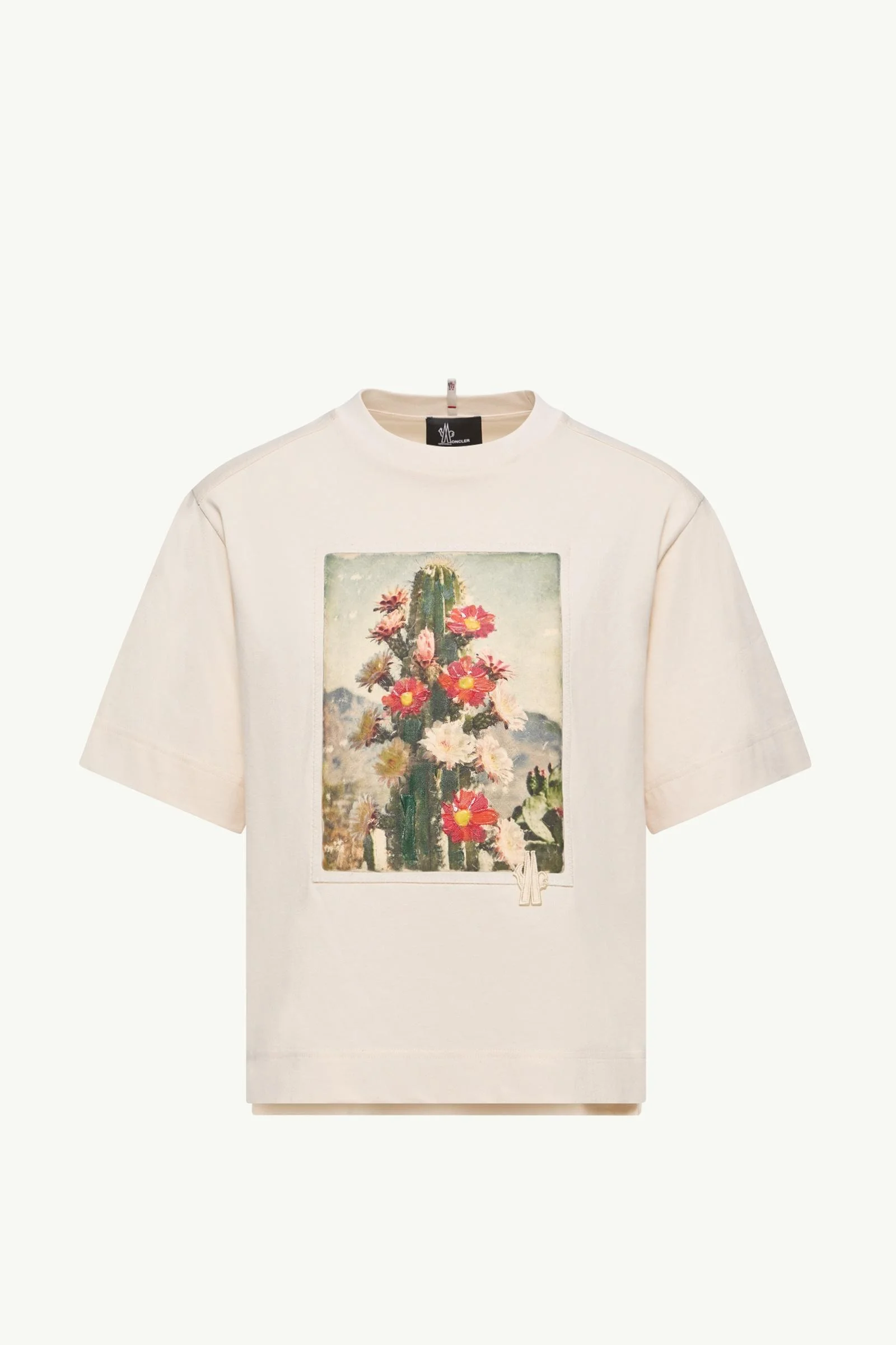Landscape Print Cotton T-Shirt - 1
