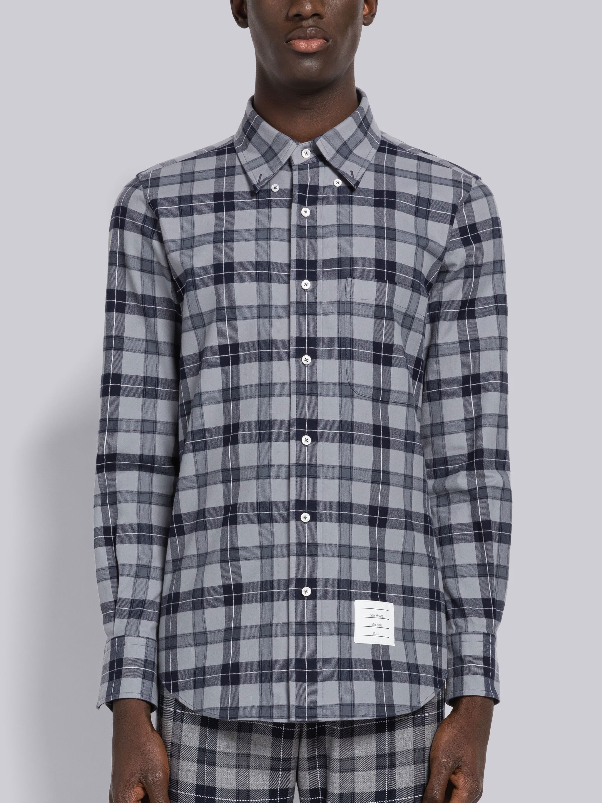 Tartan Flannel Straight Fit Shirt - 3
