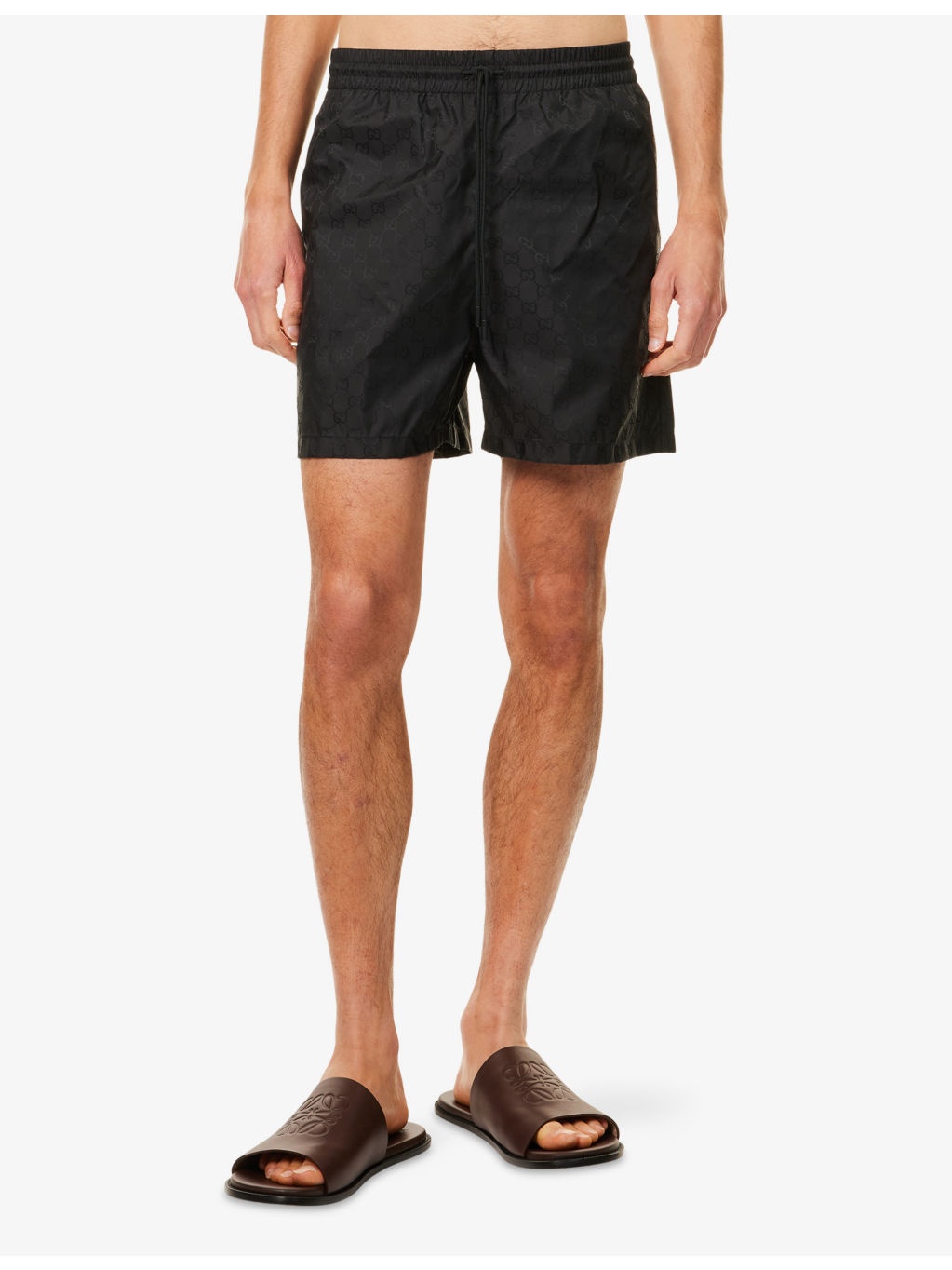 GG Logo-Print Swim Shorts - 3