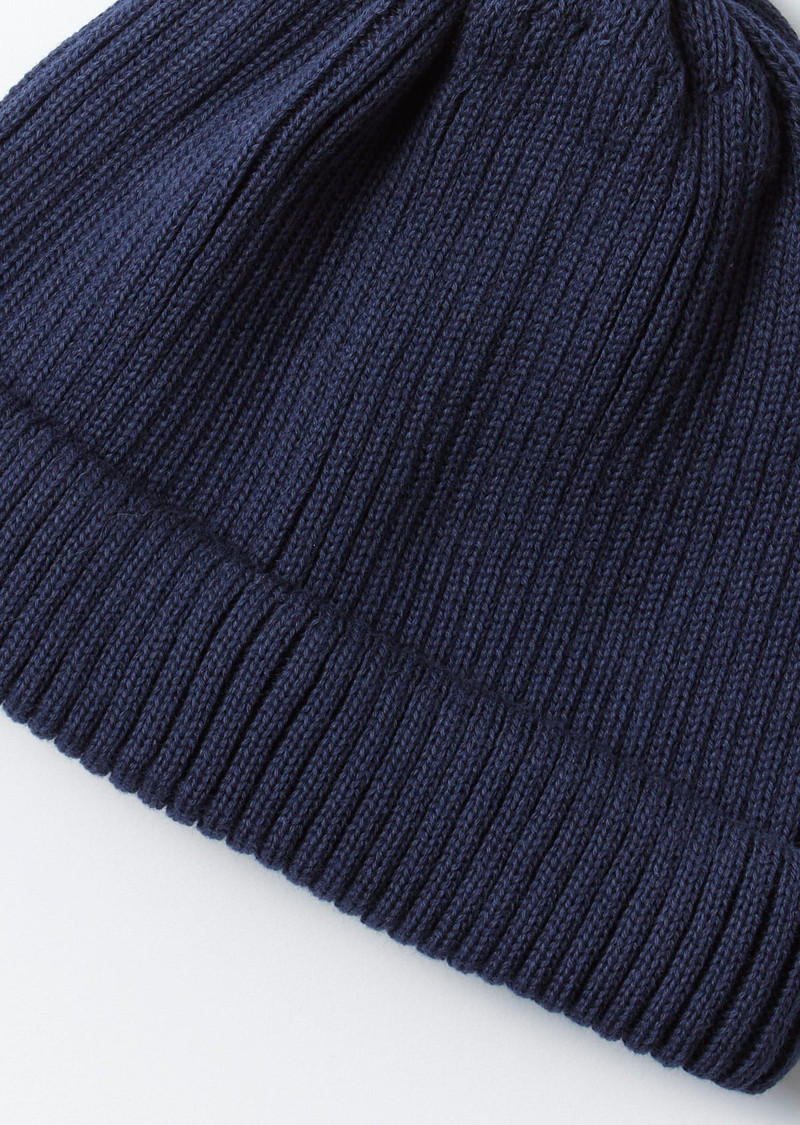 ROTOTO® ROTOTO - COTTON ROLL UP HAT - NAVY BLUE outlook