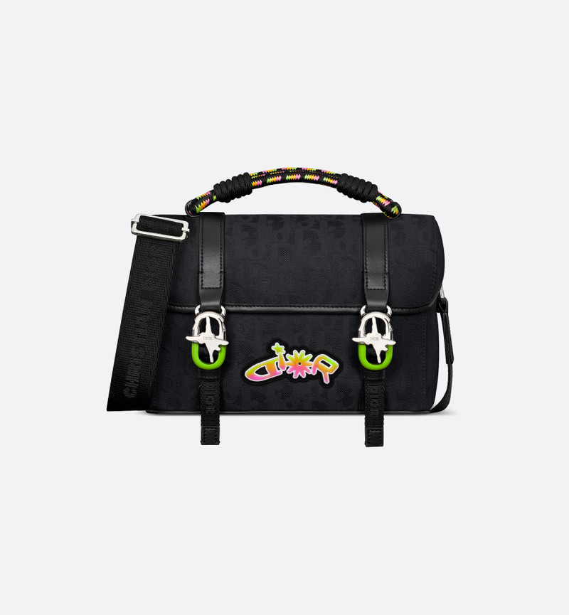 DIOR AND LEWIS HAMILTON Dior Hit the Road Messenger Bag with Flap 1
