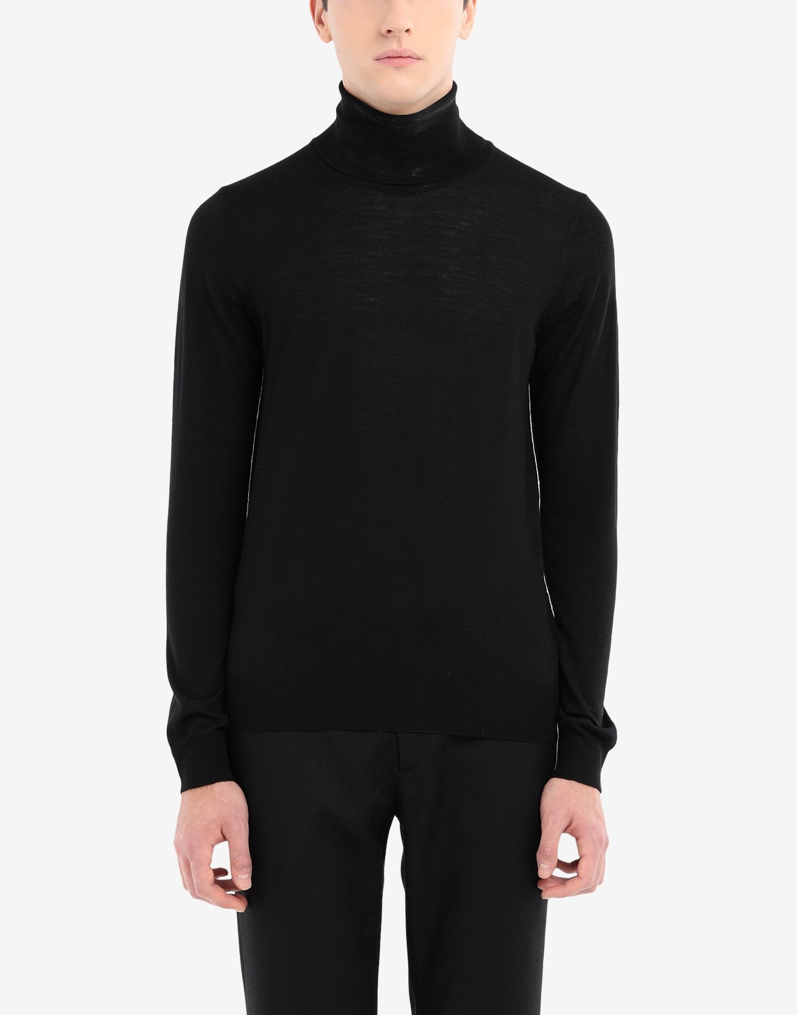 Piped turtleneck sweater - 5