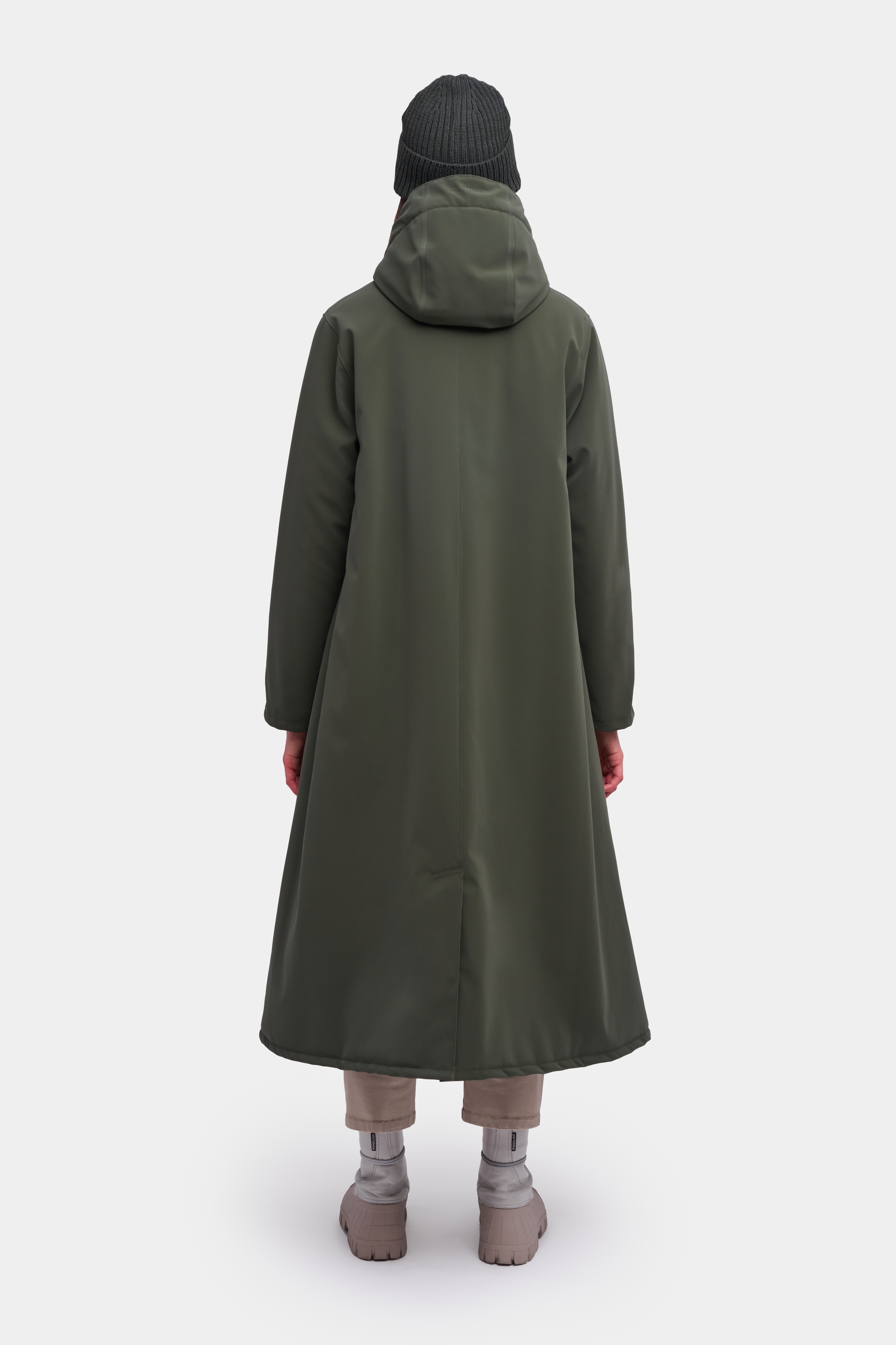 Mosebacke Long Winter Suede Dark Green Dark Green - 4