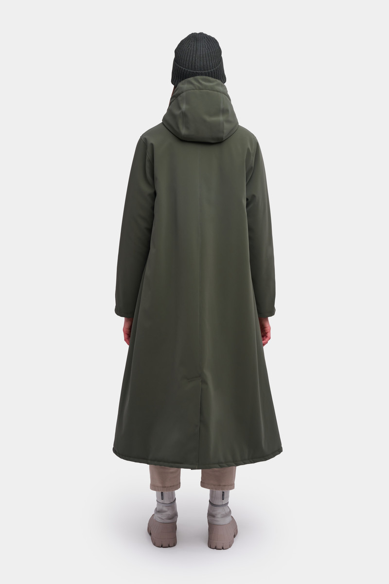 Mosebacke Long Winter Suede Dark Green Dark Green 4