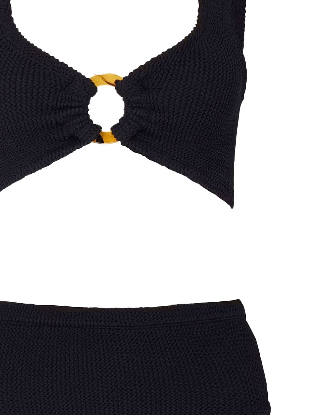 ring-detail high-rise bikini - 2