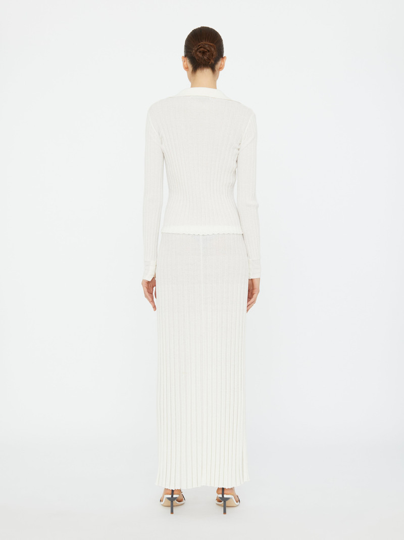Sundial 포탄은 Knit 카디건을 늑골을 붙입니다 4