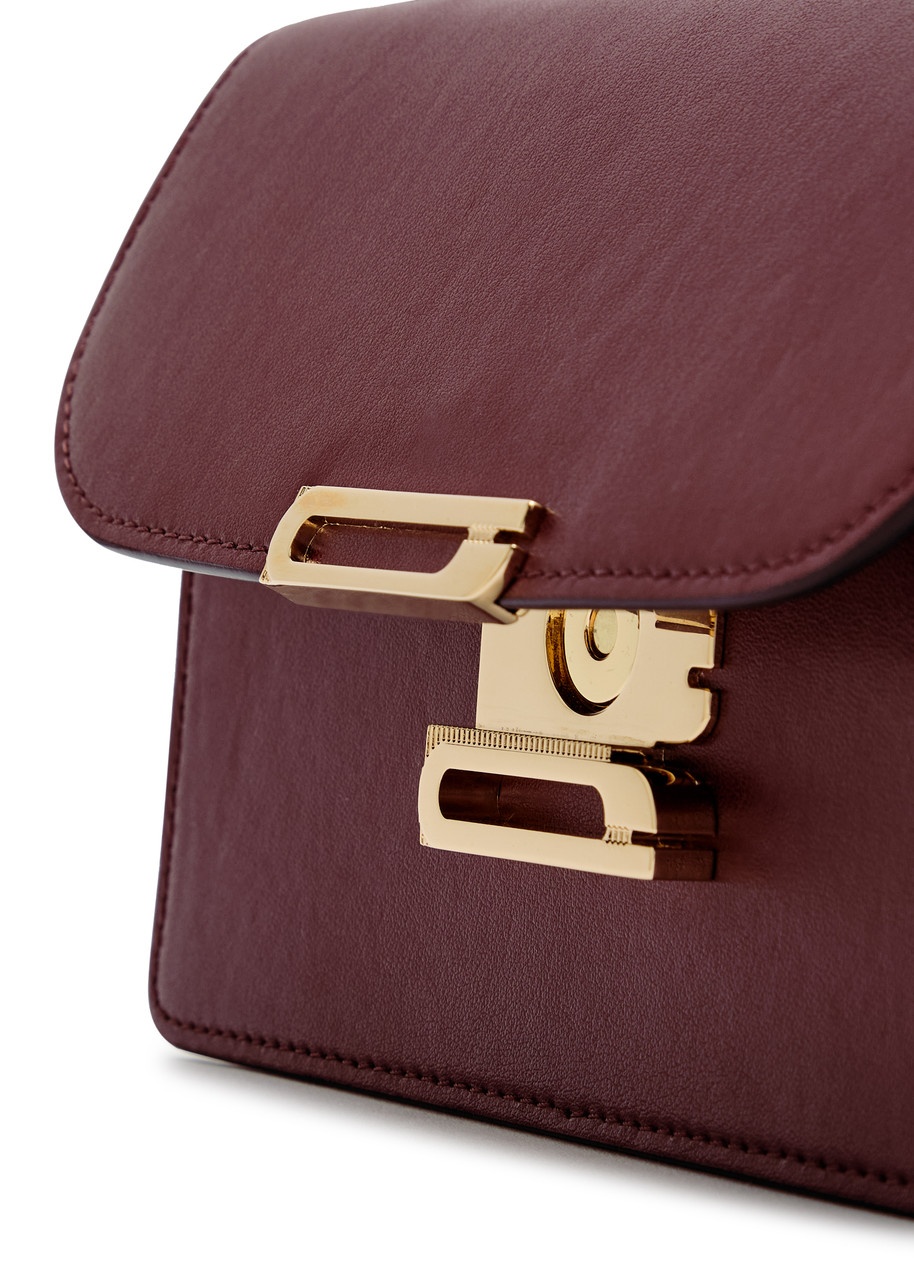 Victoria Beckham Dorian Mini Grained-leather top Handle bag - 3