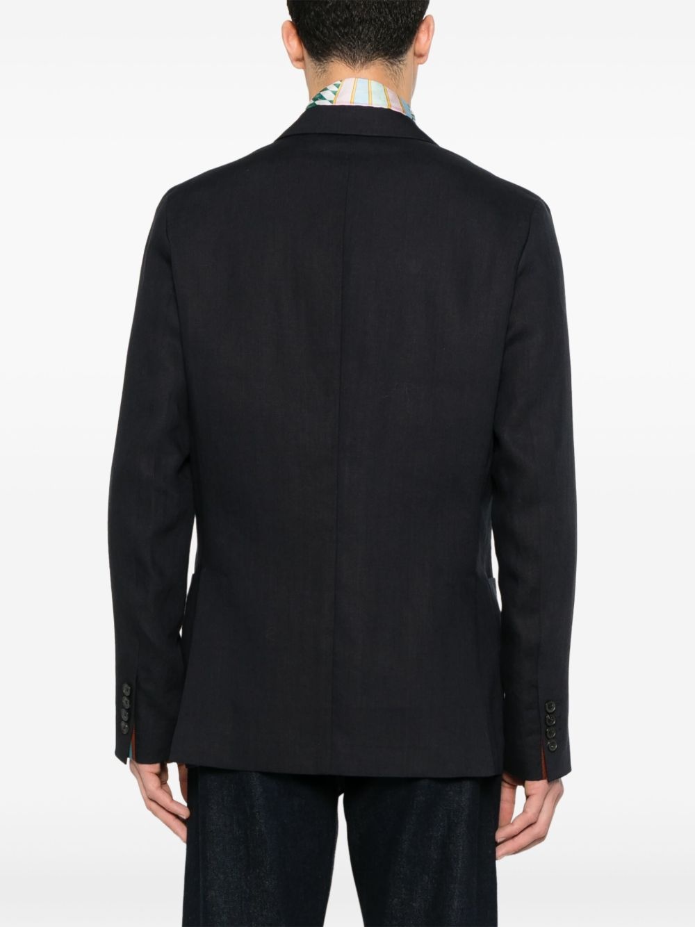 linen unlined blazer - 4
