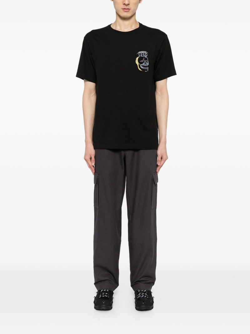 MAHARISHI logo-print cotton T-shirt outlook