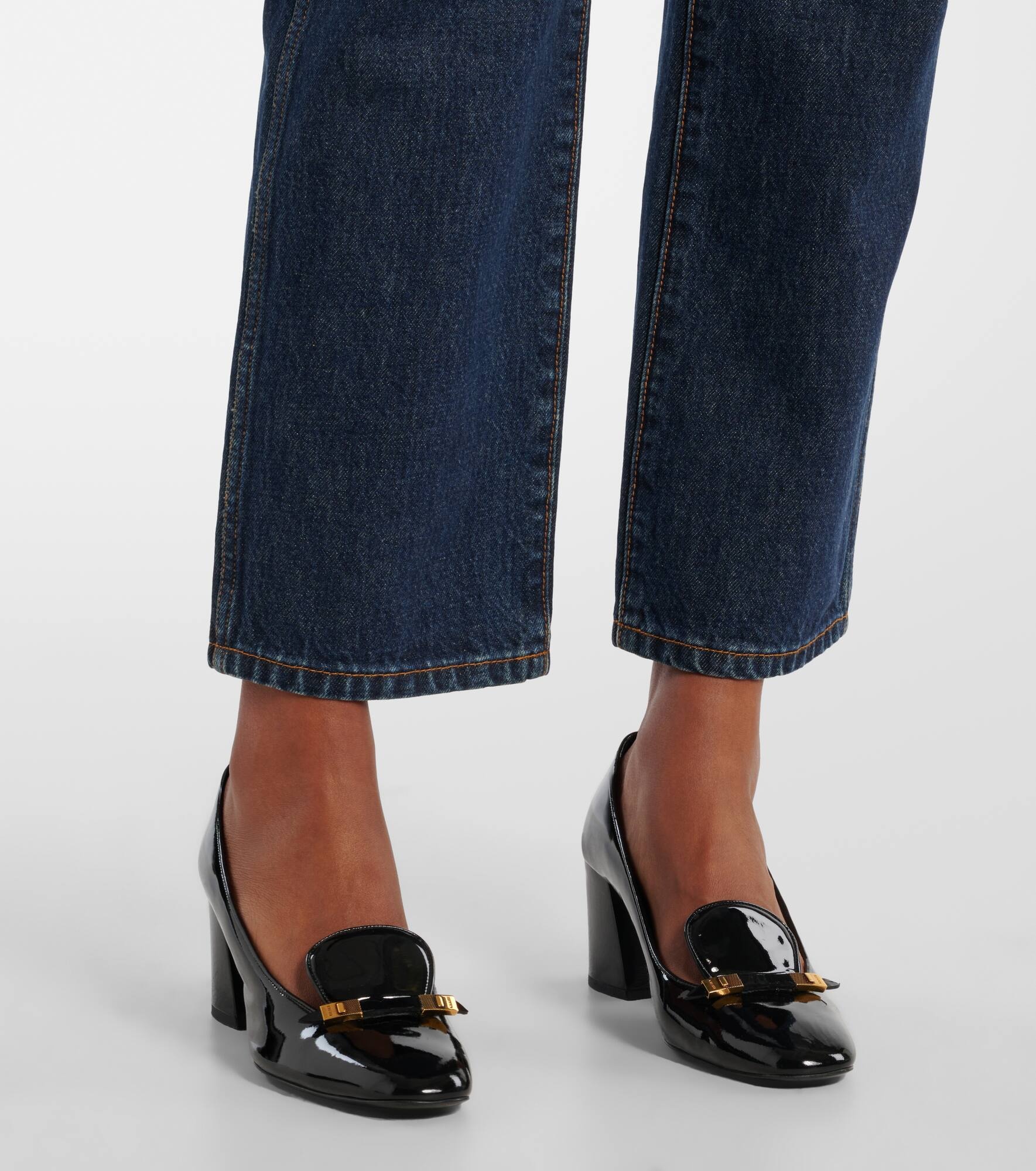 Abigail high-rise straight jeans - 5