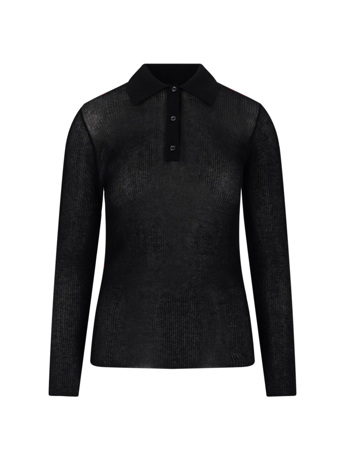 LOGO RIBBED TOP - 1