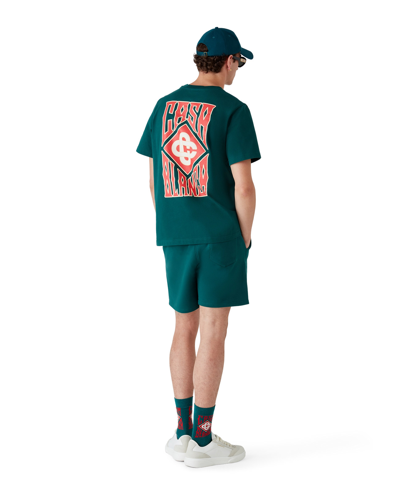 Gothic Logo Sweatshorts | Casablanca Paris - 3