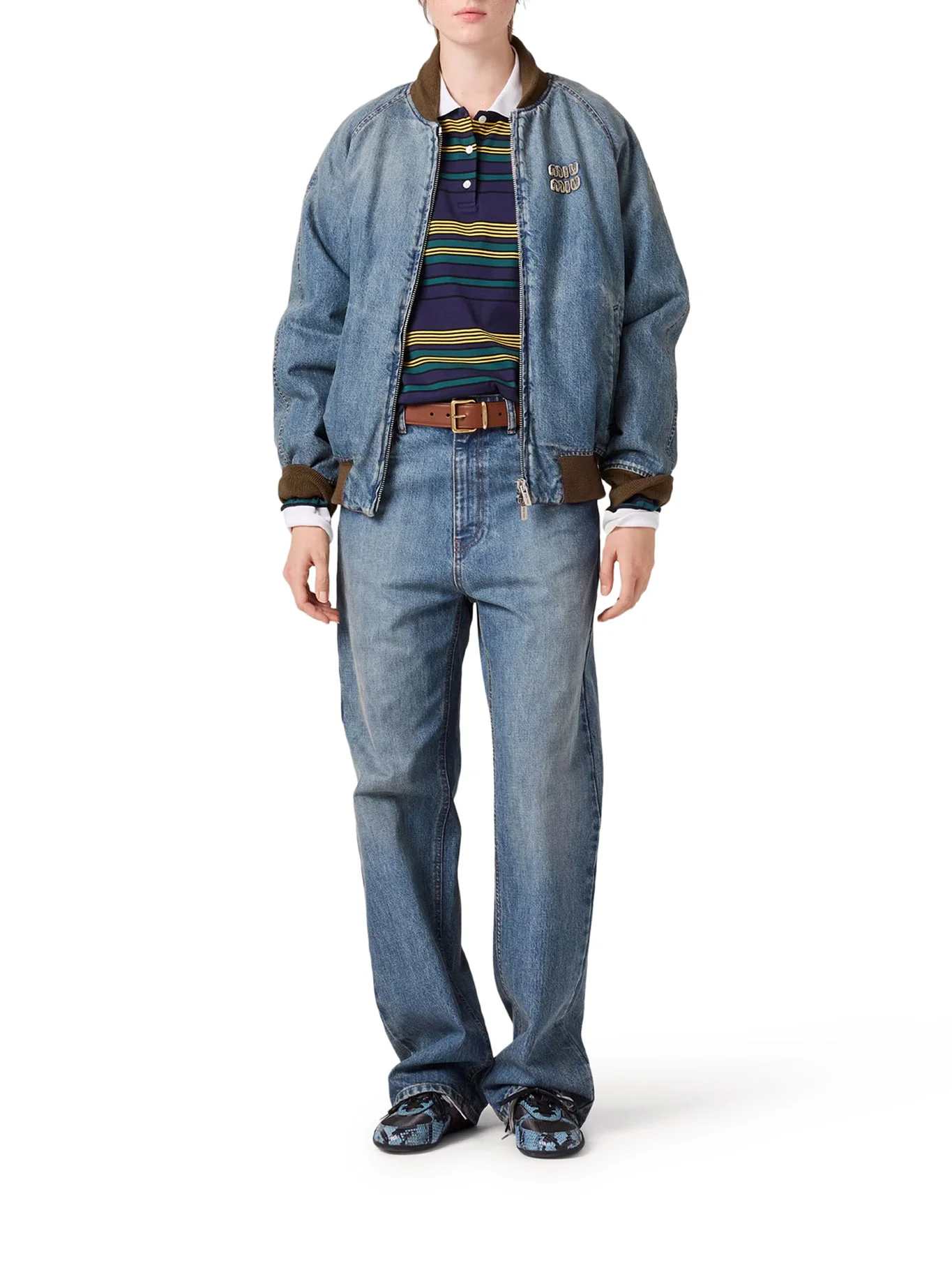 REGULAR DENIM JEANS - 1