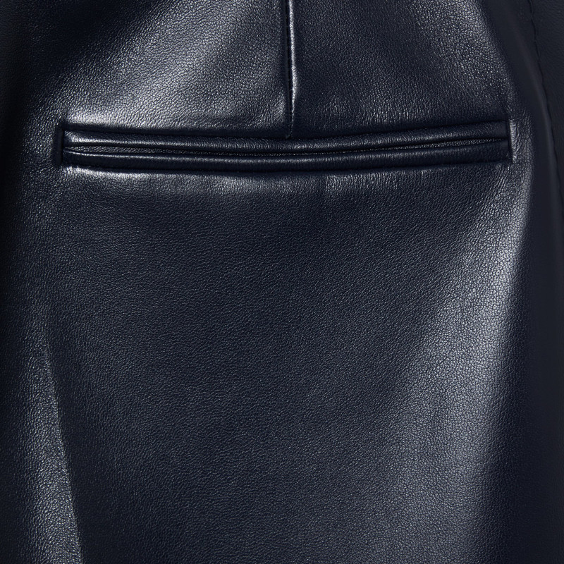 Shiny leather pants with Horsebit 5