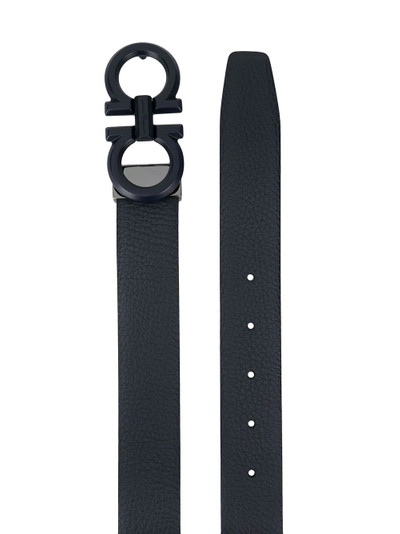 Salvatore Ferragamo reversible Gancini belt outlook