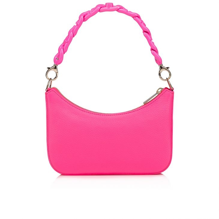 Christian Louboutin, Paloma nano pink leather mini bag