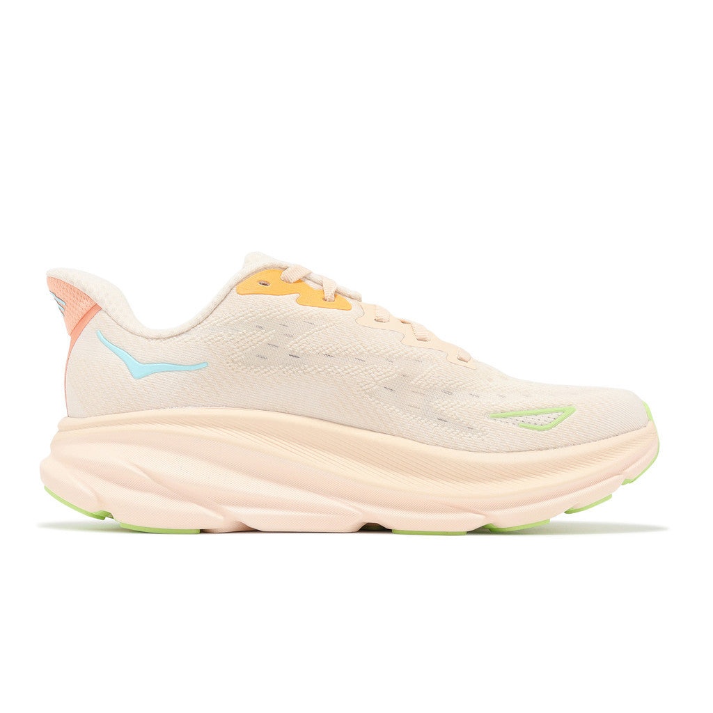 (WMNS) HOKA ONE ONE Clifton 9 Wide 'Vanilla Astral' 1132211-VLS - 2