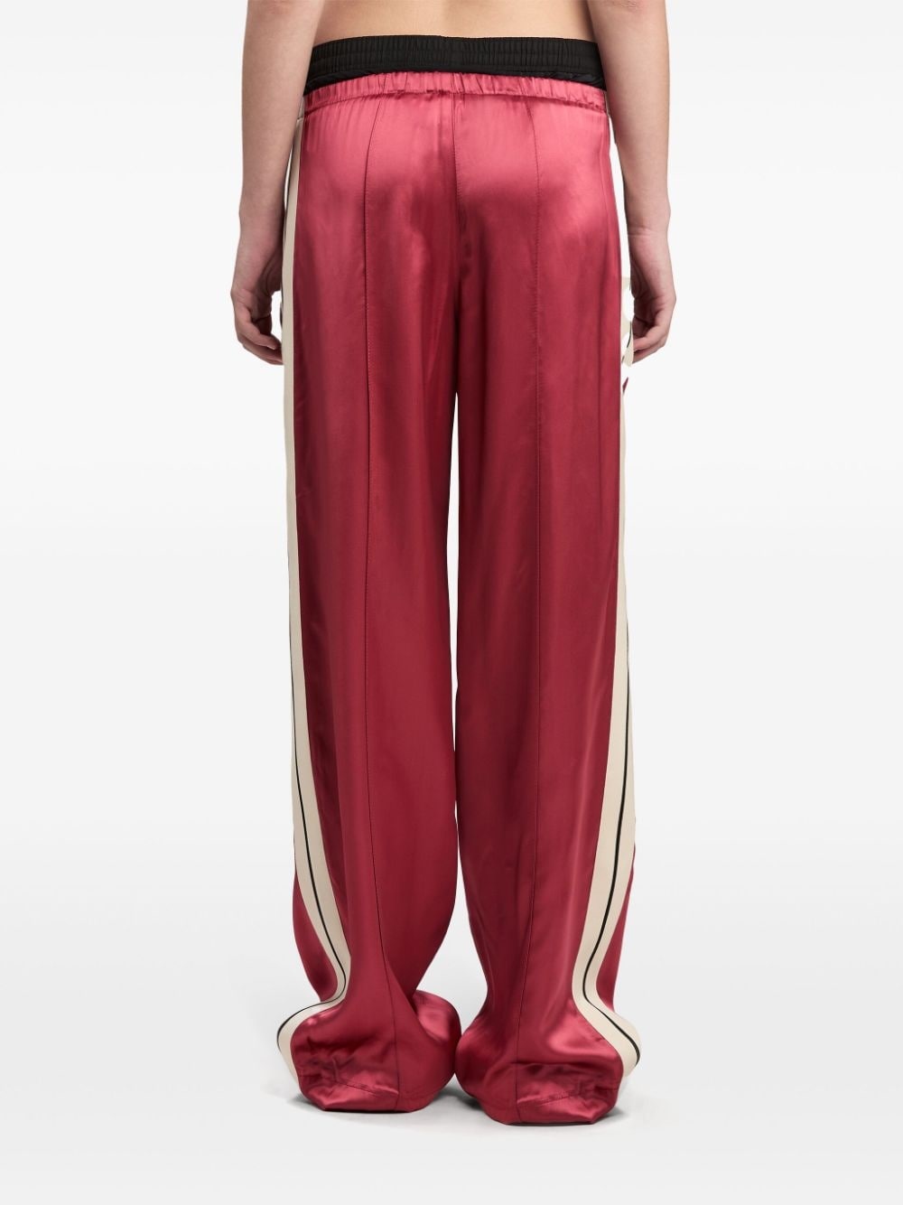 logo fluid track pants - 5