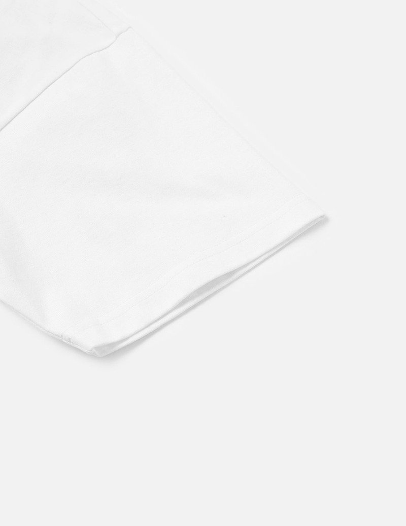 Floral Daicock and Logo Embroidery Loose Fit T-Shirt 10