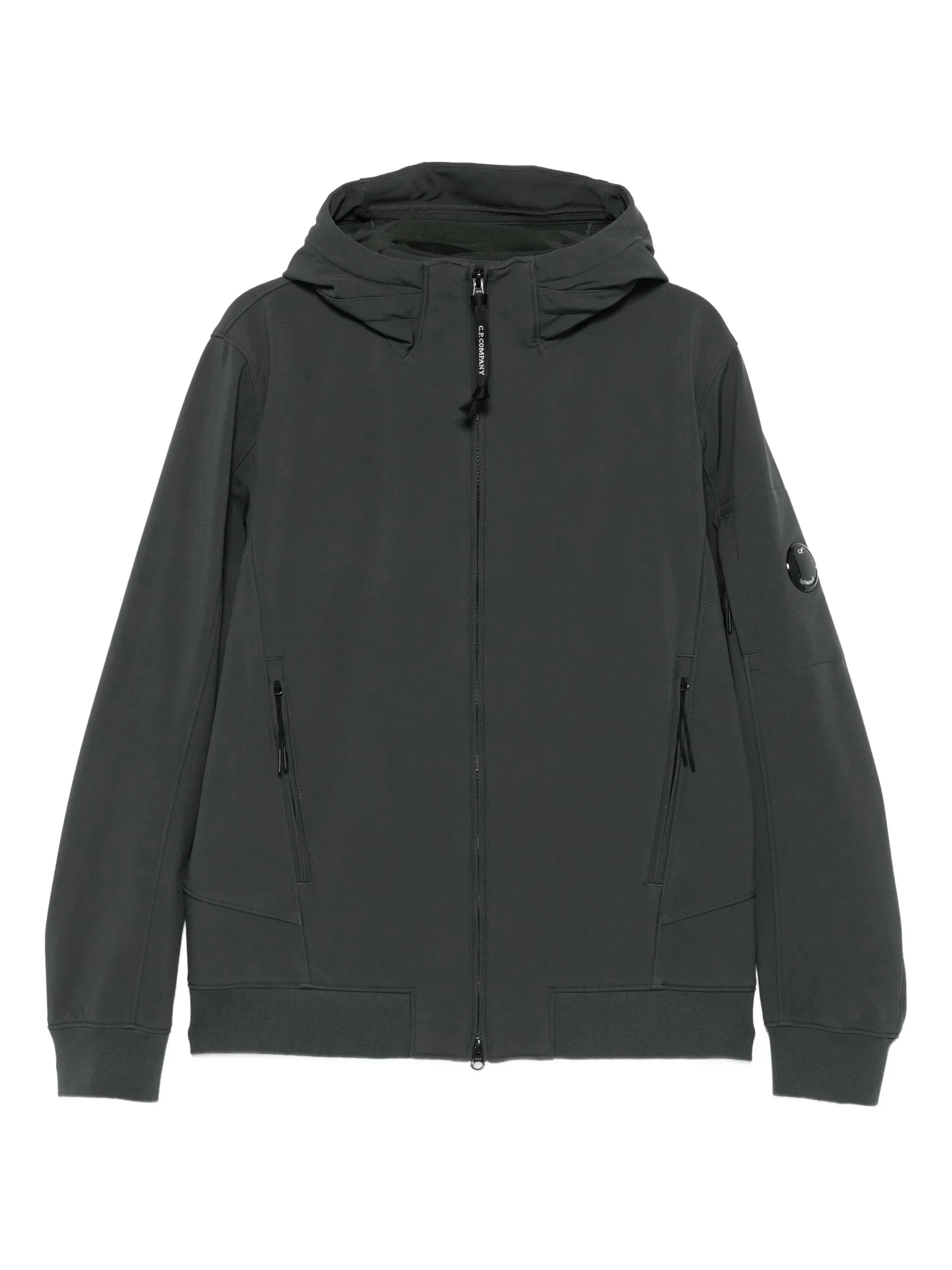 C.p. Company Hooded Zip-front Jacket - 1