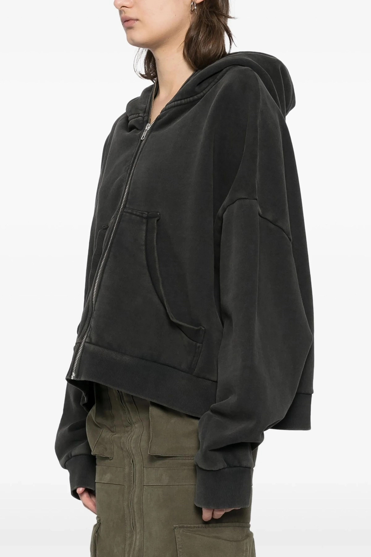 'Eternal Zip Washed' hoodie - 2