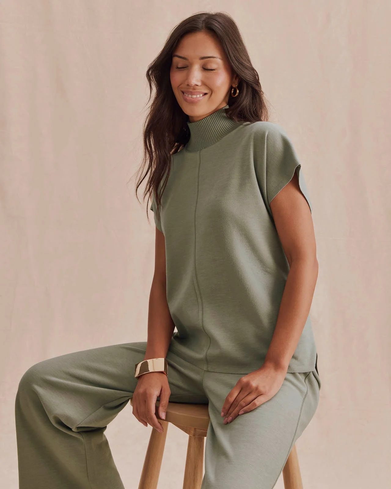 Winslow Mock Neck Pullover - 1