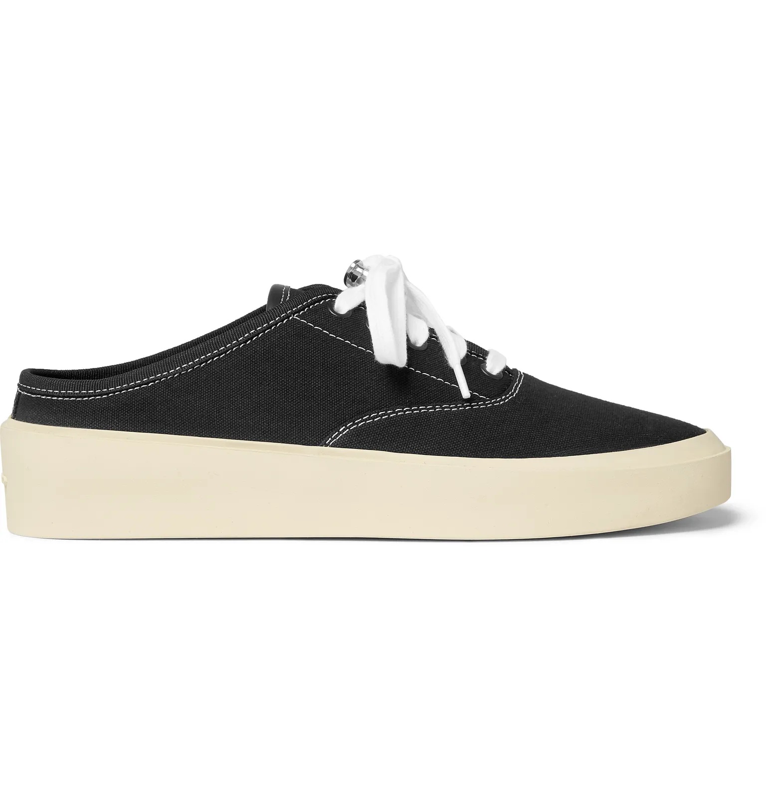 101 Canvas Backless Sneakers - 1